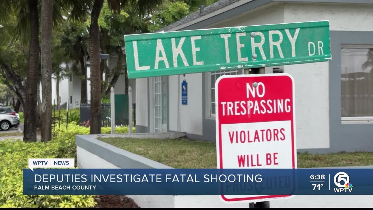 1 dead, another injured in Palm Beach County shooting - YouTube