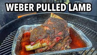 How to do Pulled Lamb in the Weber Kettle Using the Snake Method