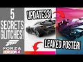 Forza Horizon 4 - 5 Secrets, Glitches &amp; Easter Eggs! NEW HYPERCAR TEASED FOR UPDATE 33!
