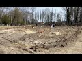 More than 400 fresh grave in chernihiv ukraine
