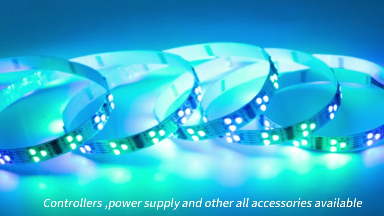 DC24V 15MM 120LED UCS512C4 5050 DMX512 RGBW led strip lights 