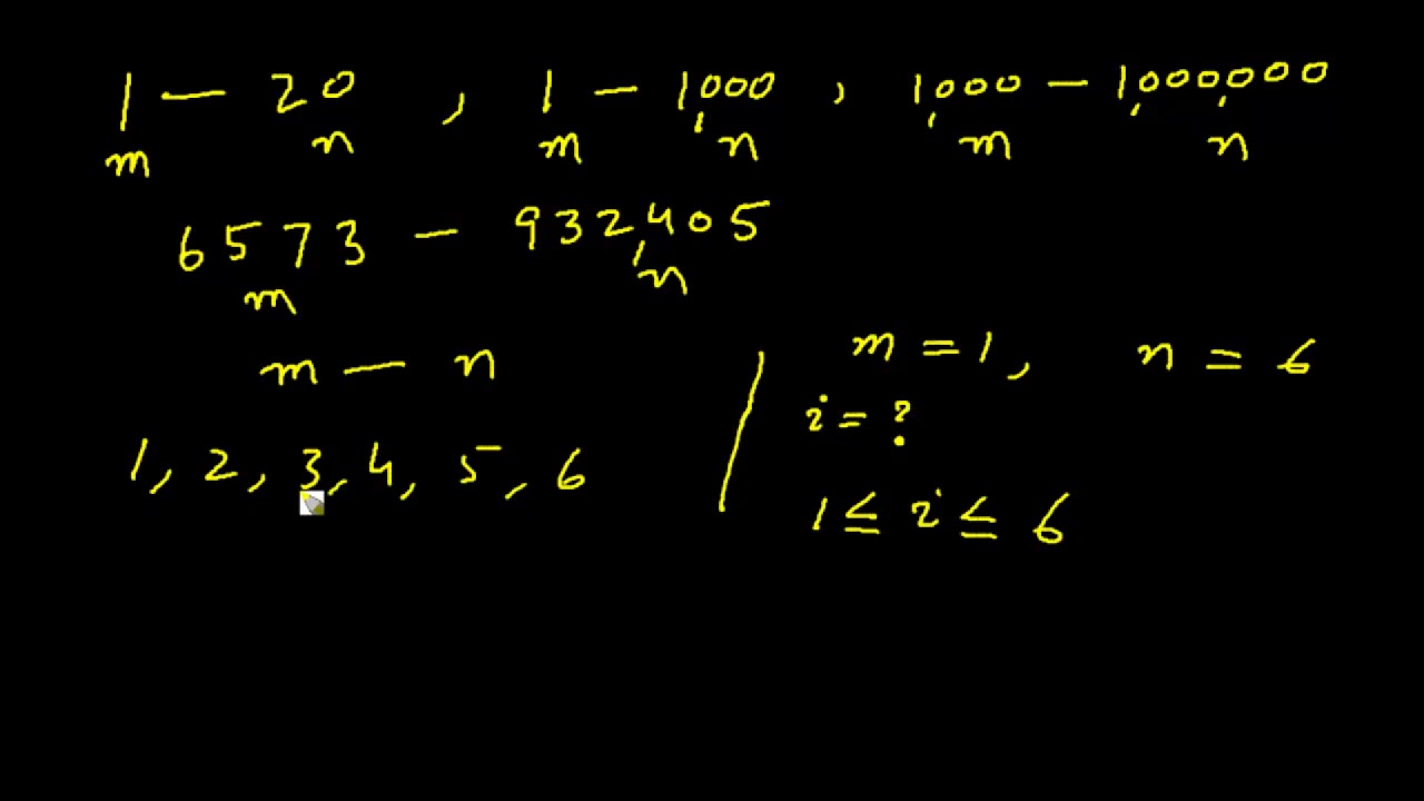 Integers Between 1 And 20 Integers Between 1 And 20