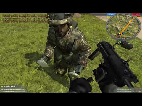 Uniquer agathyus singleplaying-testing Battlefield 2 Point of Existence 2 mod  Battle of Sambir map