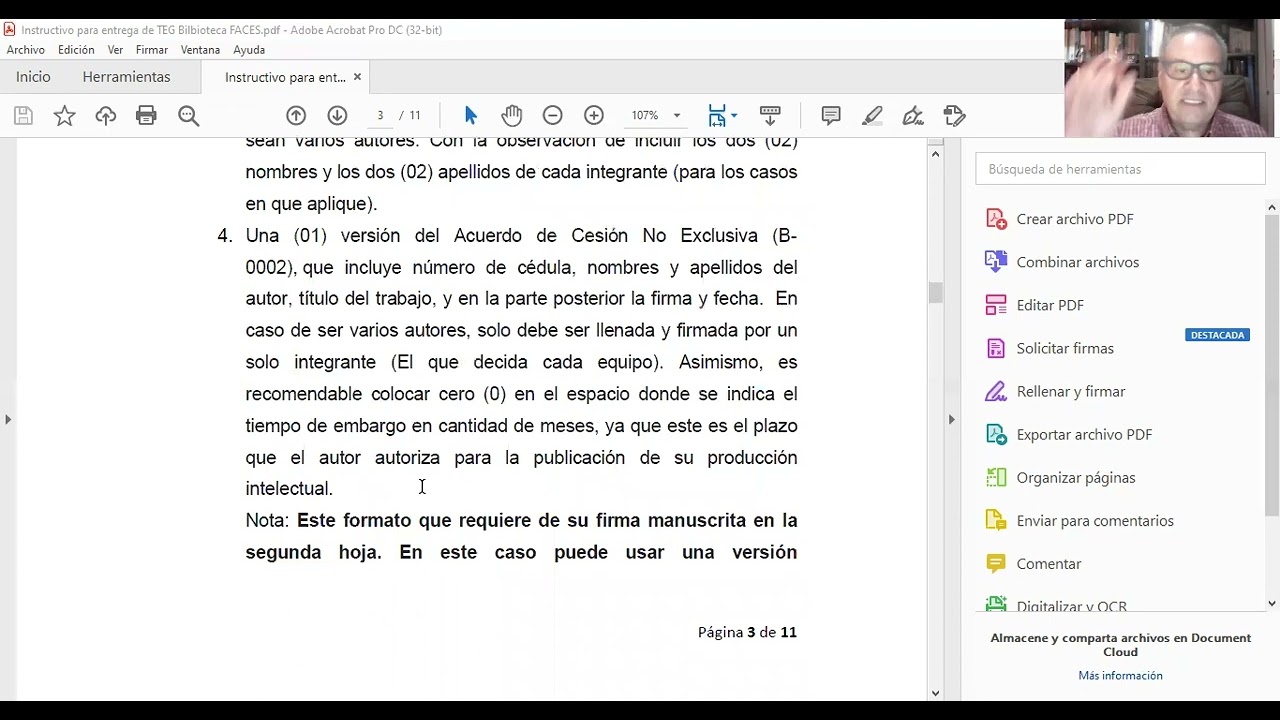 Tutorial del protocolo de entrega del CD de Trabajo Especial de Grado.