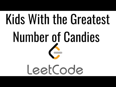 LeetCode - Kids With the Greatest Number of Candies in Python