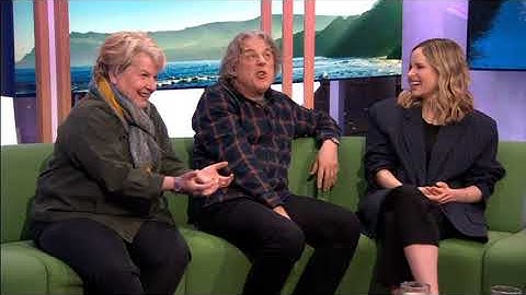 QI 2024  Sandy Toksvic & Alan Davies interview