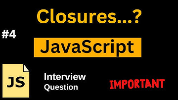 Closure in JavaScript | Interview Question | Closure in javascript in Hindi #2024