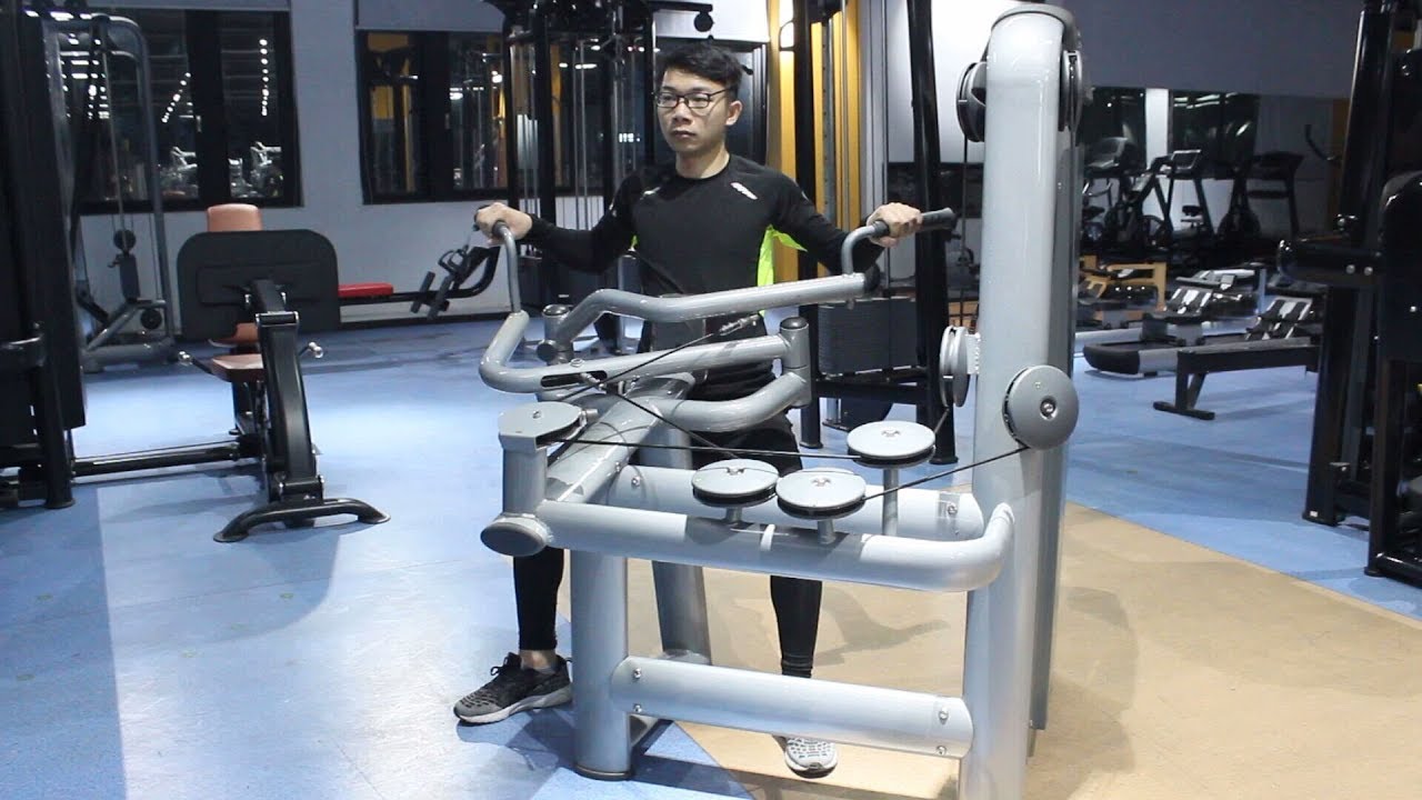 How to Use Upper Back Strength Machine BFT Fitness YouTube