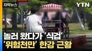 [자막뉴스] '위험천만' 한강 공원 근황...놀러 왔다가 '식겁' / YTN