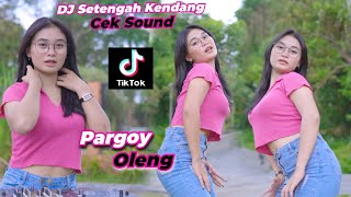 DJ SETENGAH KENDANG CEK SOUND -NANANA - PARGOY