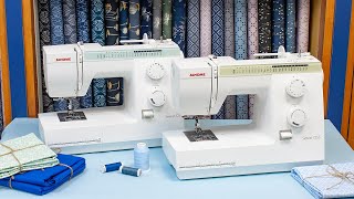 Janome Sewist 725s и 721 - Обзор швейных машин