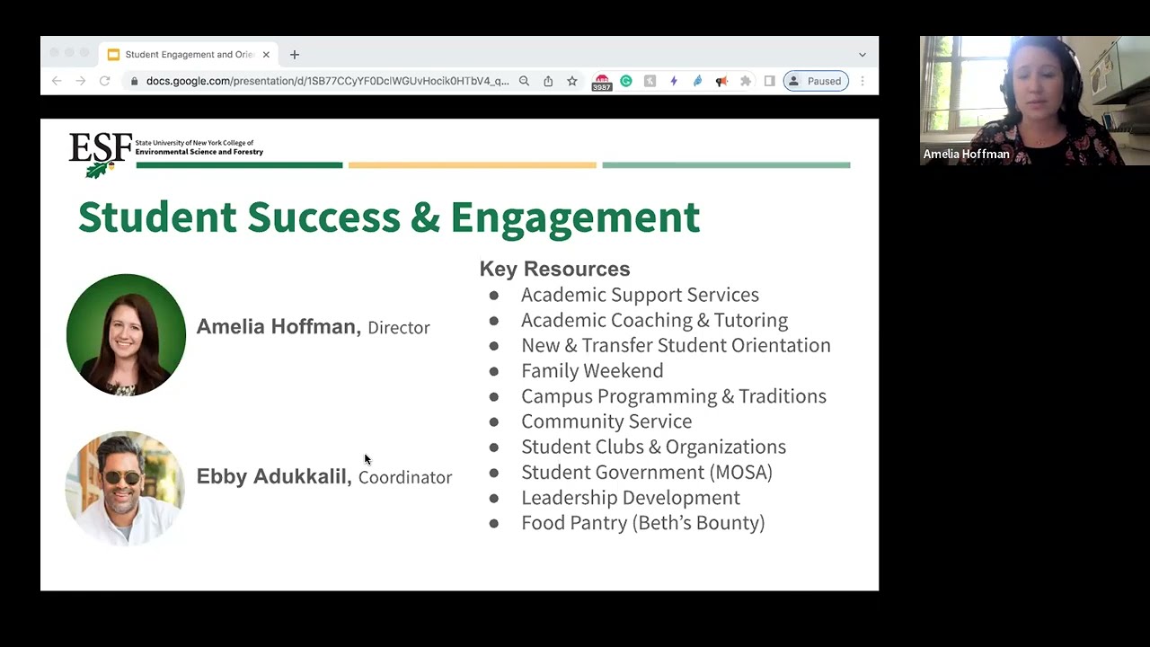Suny Esf Orientation Schedule Suny Esf Orientation Schedule