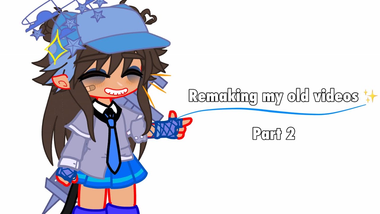 Remaking my old videos! (Part 2)|| Doors/Player AU|| Gacha Club - YouTube