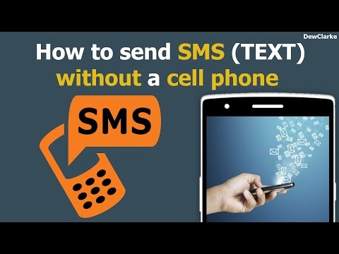 How to send unlimited SMS (TEXT) without a cell phone