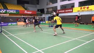 20140412清晨盃專業25XD周怡姿+葉家宏VS孫騰暉+李孟書