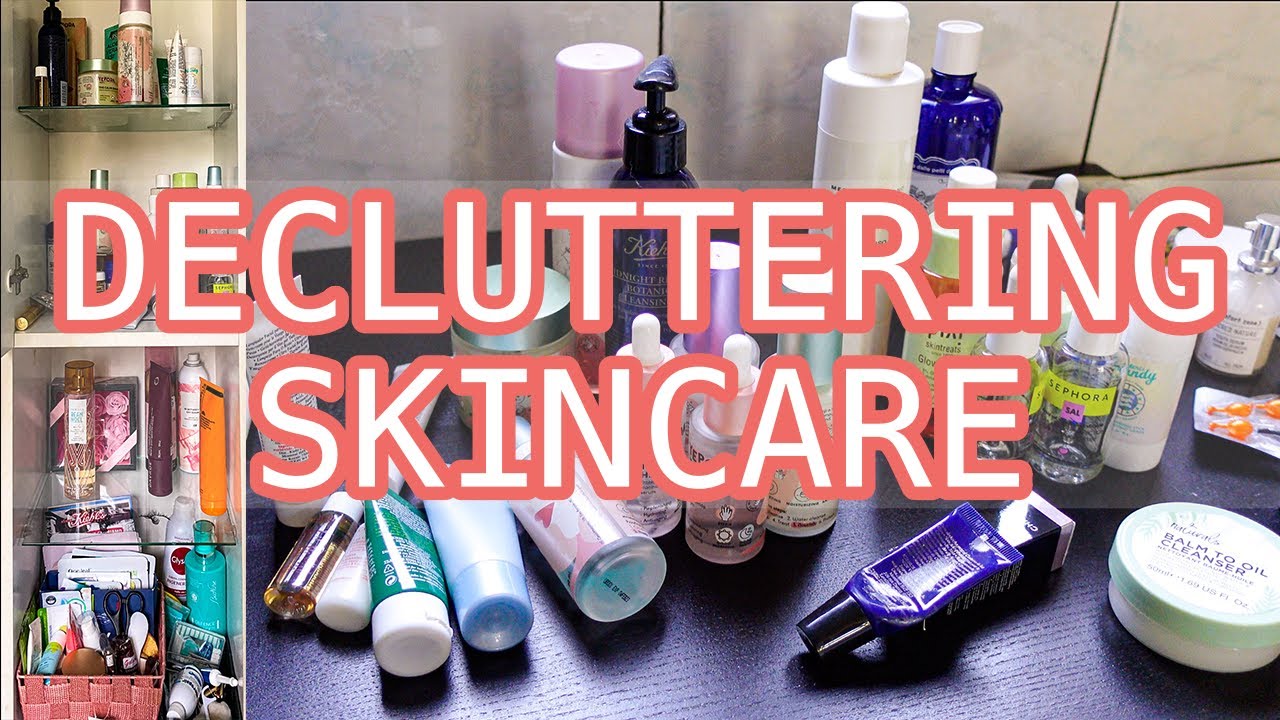 DECLUTTERING SKINCARE 😱 butto, regalo o tengo?