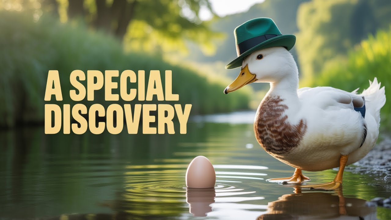 “Quack Quack and the Lost Egg – A Heartwarming Rescue Story”