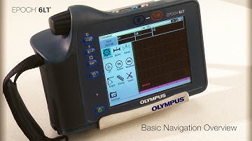 EPOCH® 6LT Flaw Detector | Basic Navigation Overview