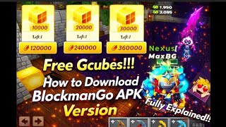 How to Download Blockman Go Apk Version to Get Free GcubesMinner!! Event Full Tutorial😍 ||BlockmanGo screenshot 3