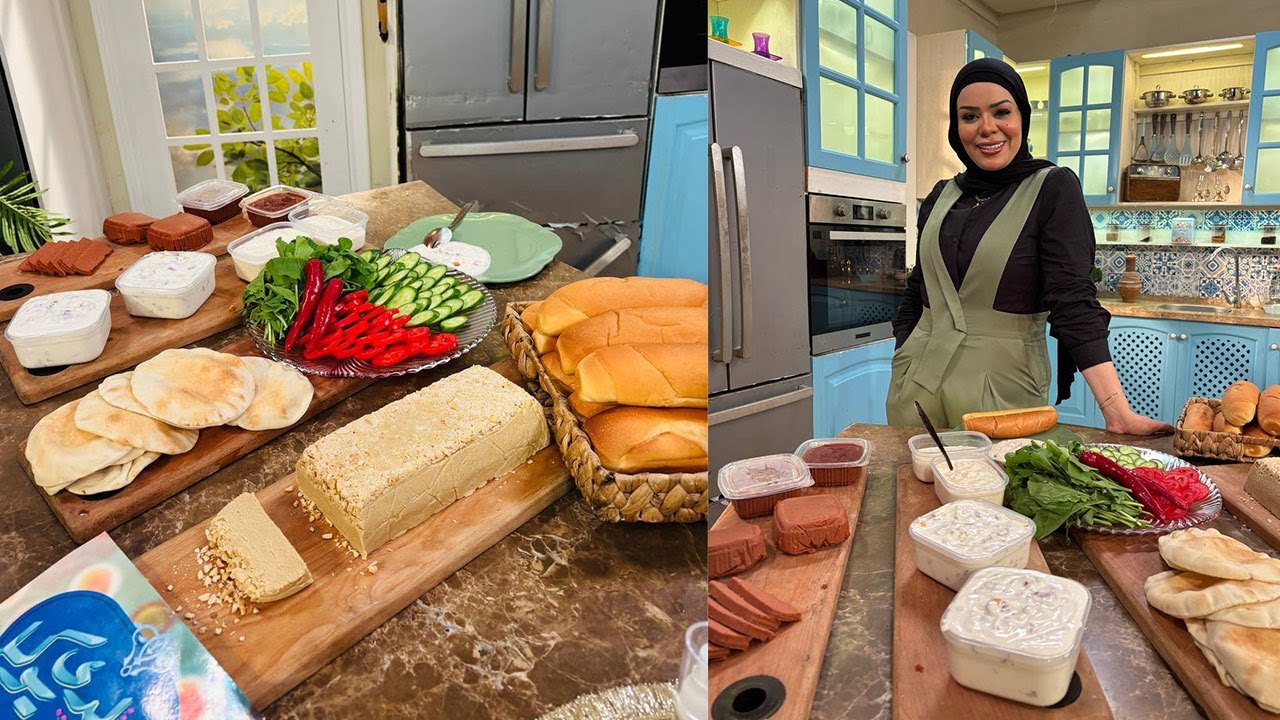 البلدي يوكل مع الشيف نونا | البلوبيف - جبنة كريمي بنكهات مختلفة - الحلاوة الطحينية