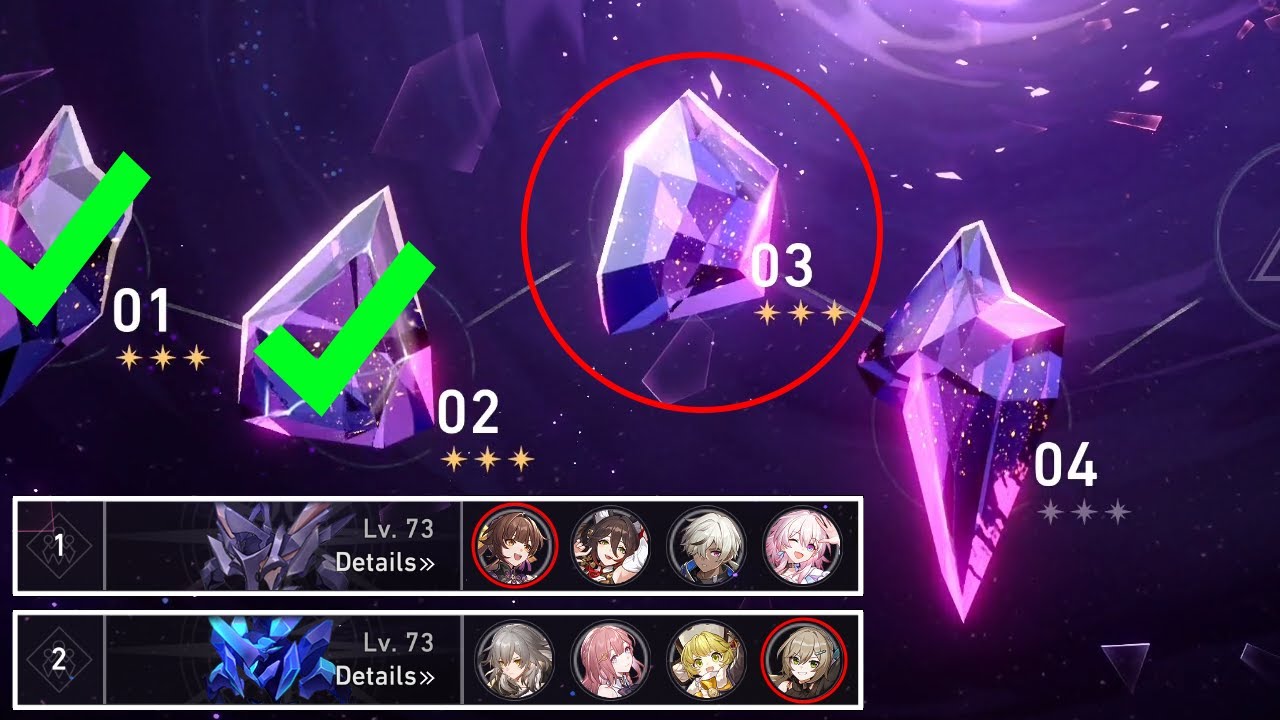 HSR [1.0]: Memory of Chaos | 3 Star | Stage 03 Guide [4* Only]