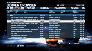 BF3 - Rent a Server and Update
