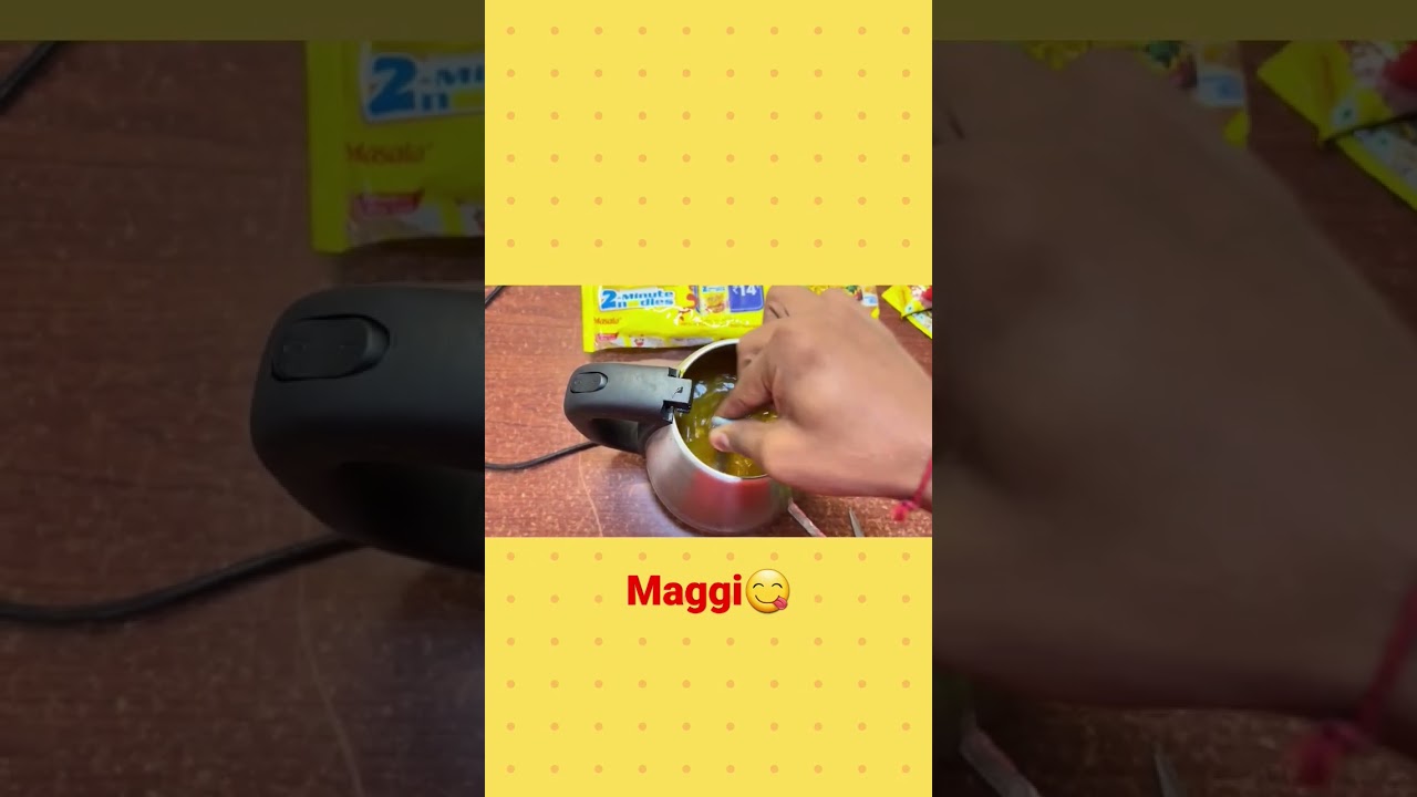 How to make Maggi in Kettle?