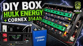 Genialna Obudowa DIY Od Hulk Energy + Ogniwa Cornex 314Ah #diybox #lfp #magazynenergii #cornex