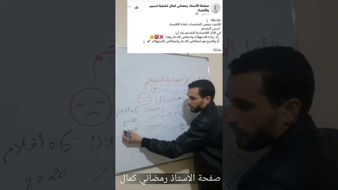 🎯💡 الاثار الاقتصادية للتضخم  انخفاااااض الاستهلاك وانخفااااض الادخار