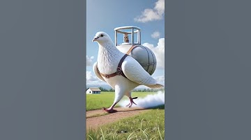 “Fastest Pigeon in the World 🕊️💨 | Gas Cylinder Pigeon | Funny 3D Animation | Trending Meme 2025”