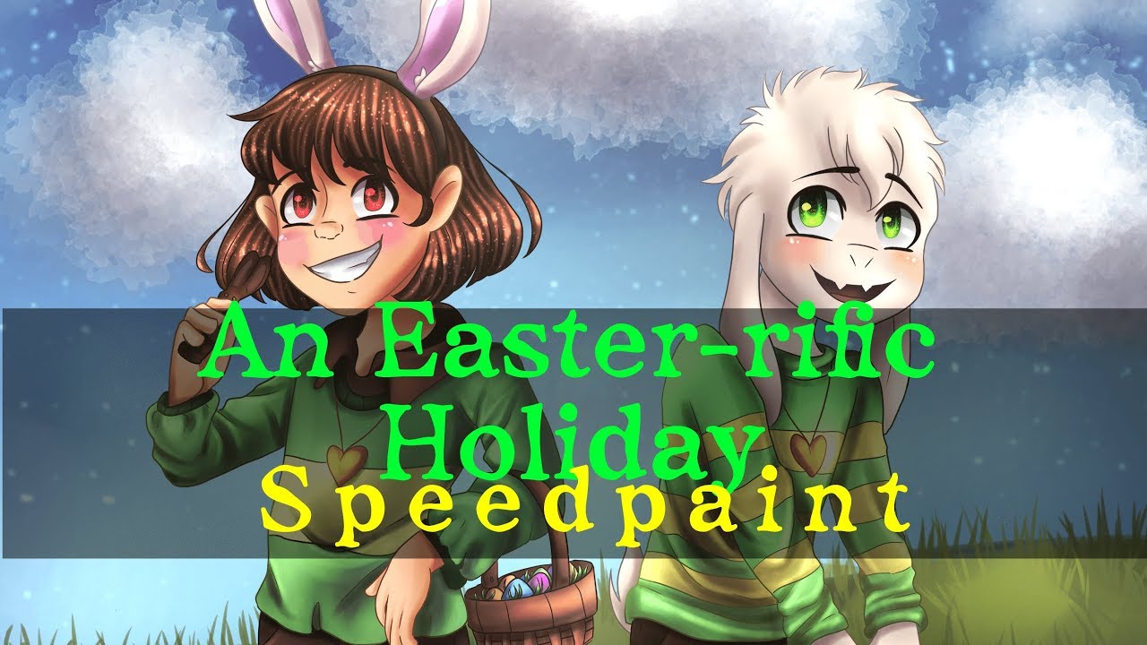 An Easter-rific Holiday | Undertale Speedpaint - YouTube