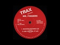 Mr fingers  washing machine full lp trax records 1986