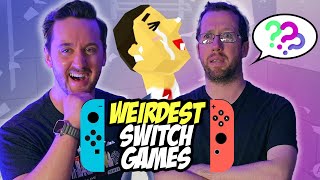 5 of the WEIRDEST Nintendo Switch Games I’ve Ever Played!