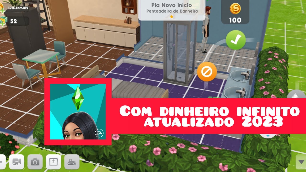 THE SIMS MOBILE APK MOD DINHEIRO INFINITO VERSÃO 40.0.0.146635