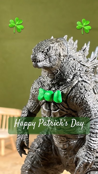 saint patricks day godzilla 2