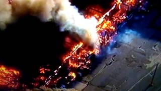 Massive warehouse fire in New Jersey Now