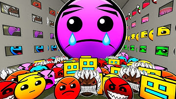 Lobotomy Nextbots  Geometry Dash Difficulty Faces  MCPE and Gmod Liminal hotel