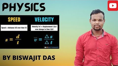 Physics// Motion//speed//velocity//By Biswajit das