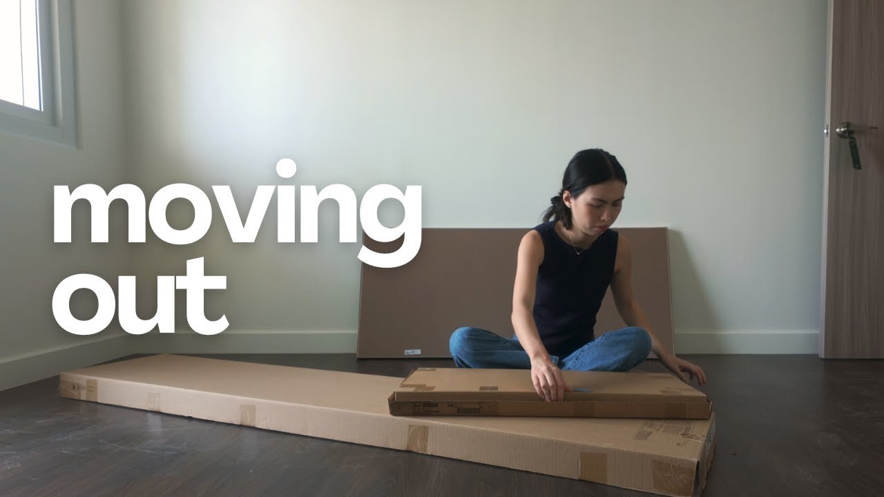 Move Out 25 living alone at 25 (moving out vlog!) - YouTube