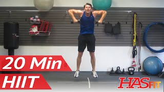 HASfit Warrior 20 Minute HIIT Workout Part 3 of 3 | BEST Home Fitness Training Exercises screenshot 4