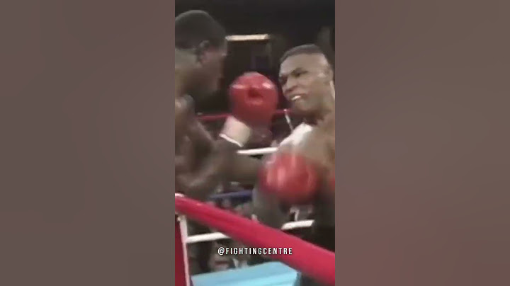 Mike Tyson’s signature combo 🤩🥊