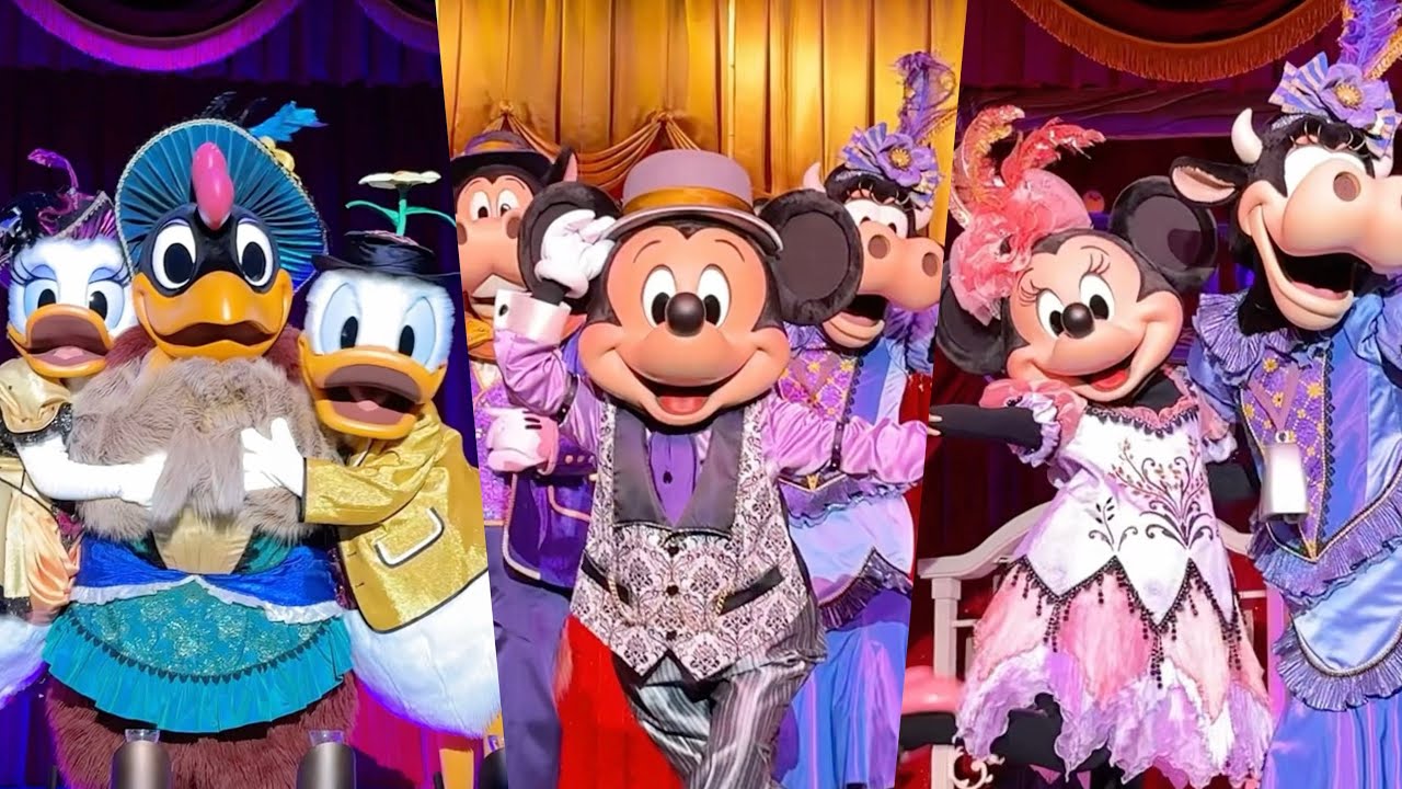 S席最前列・生演奏も見れるショーレストラン‼️ダイヤモンドバラエティマスター【東京ディズニーランド】#ディズニー  #バラマス　#disney  #mickeymouse  #tdr 