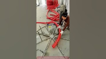 Detailed Operations of Corrugated Pipe Bending in Factory