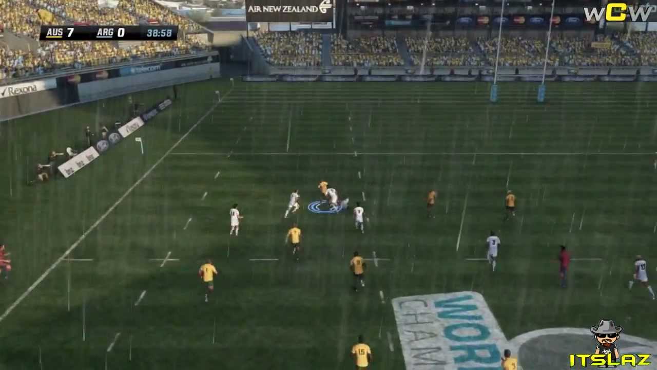Rugby Challenge: World Cup Australia vs Argentina - YouTube