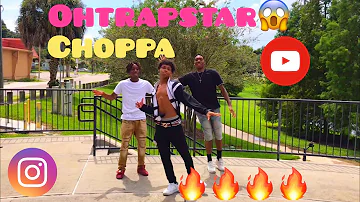 Ohtrapstar - Choppa(Official Dance Video)|HitDemFolks|