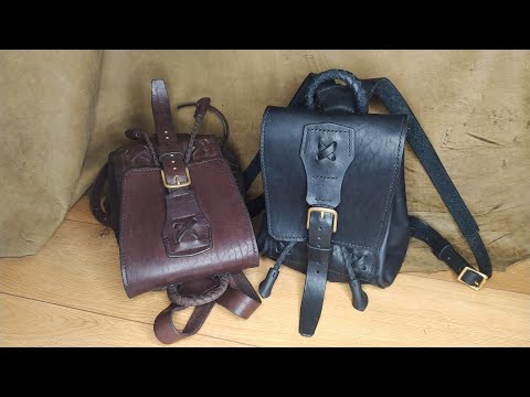 женский рюкзак. кожа.