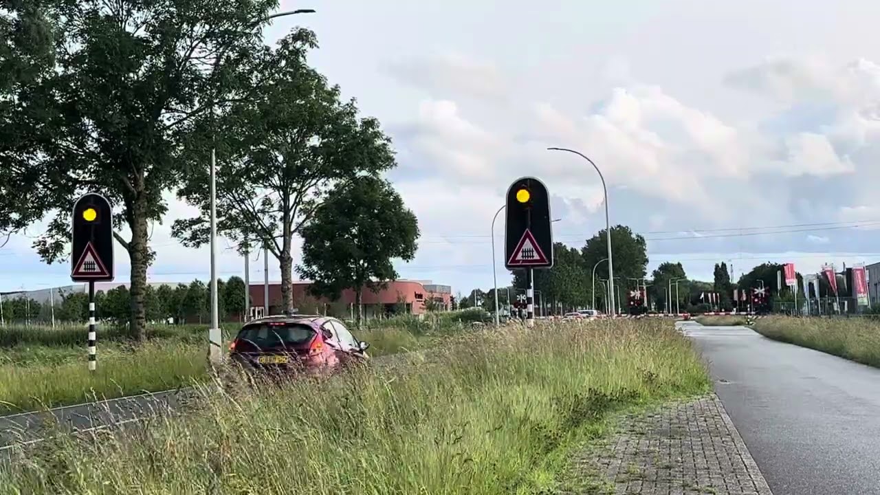 Spoorwegovergang IJsselmuiden // Dutch Railroad Crossing