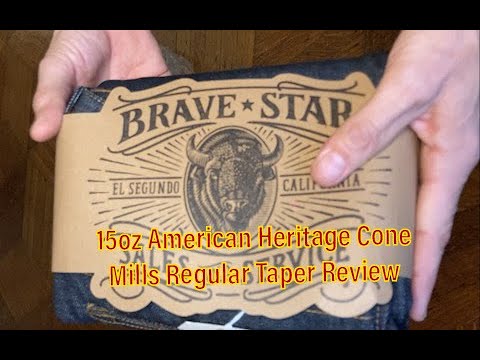 Brave Star American Heritage 15oz Regular Taper, Unboxing and Initial  Review 