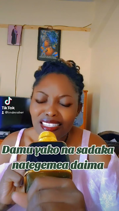 Damu yako na sadaka nategemea daima.