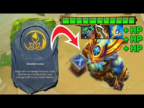 ORNN THẦN THOẠI + GIÁP TÂM LINH SIÊU HỒI MÁU CARRY CỰC KHỎE | DTCL MÙA 7